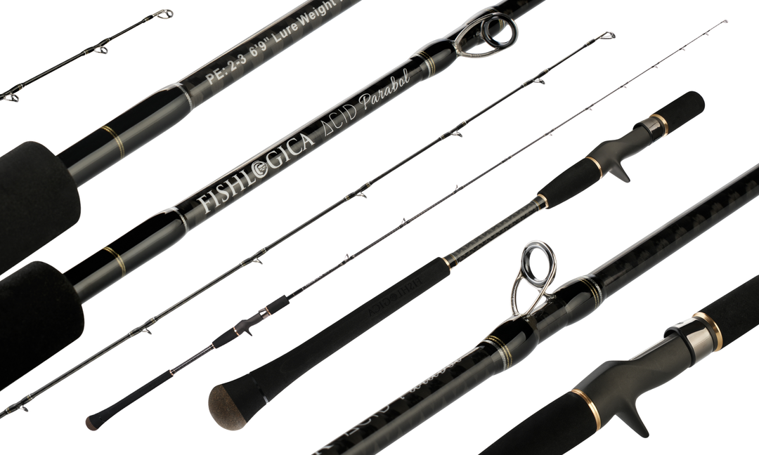 Fishlogica Rods Acid Parabol Series |Slow Pitch Jigging Rods | Fishlogica