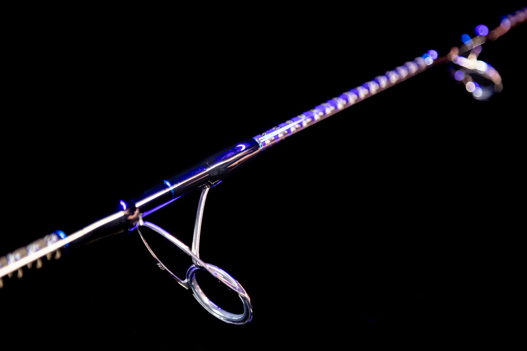 Fuji SiC stripper guide on the Fishlogica Atlas FAS-535H fast jigging rod