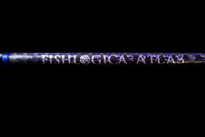 Tip section guides on the Fishlogica Atlas FAS-535H PE5-6 jigging rod