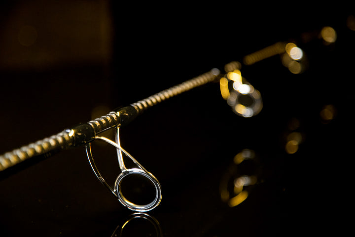 Guide spacing on the mid-section of the Sirius Virtue FSV-760M offshore rod