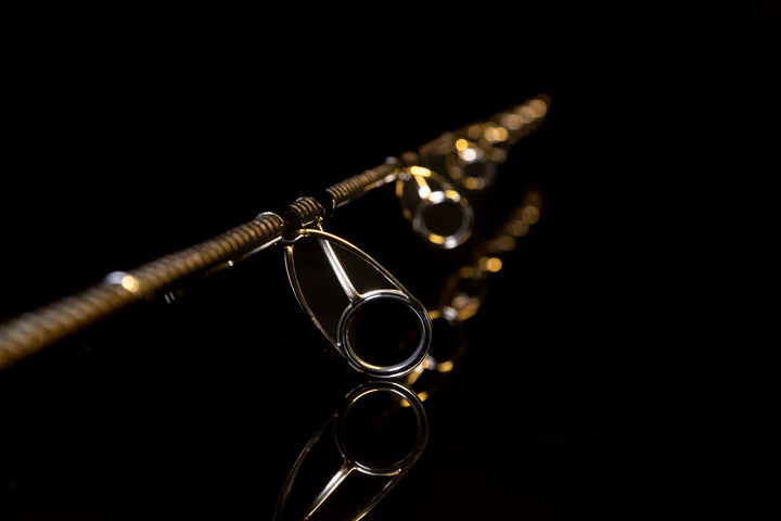 Tip section guides on the Fishlogica Sirius Virtue FSV-760M PE4-5 casting rod